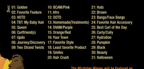 Frotober Instagram Photo Challenge: Photo Challenge for the month of October