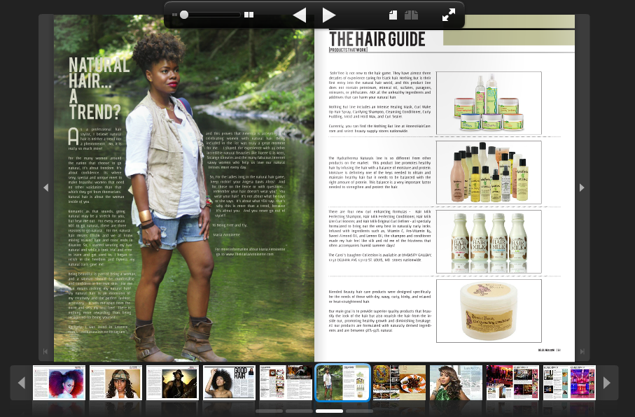My first article in Delux Magazine