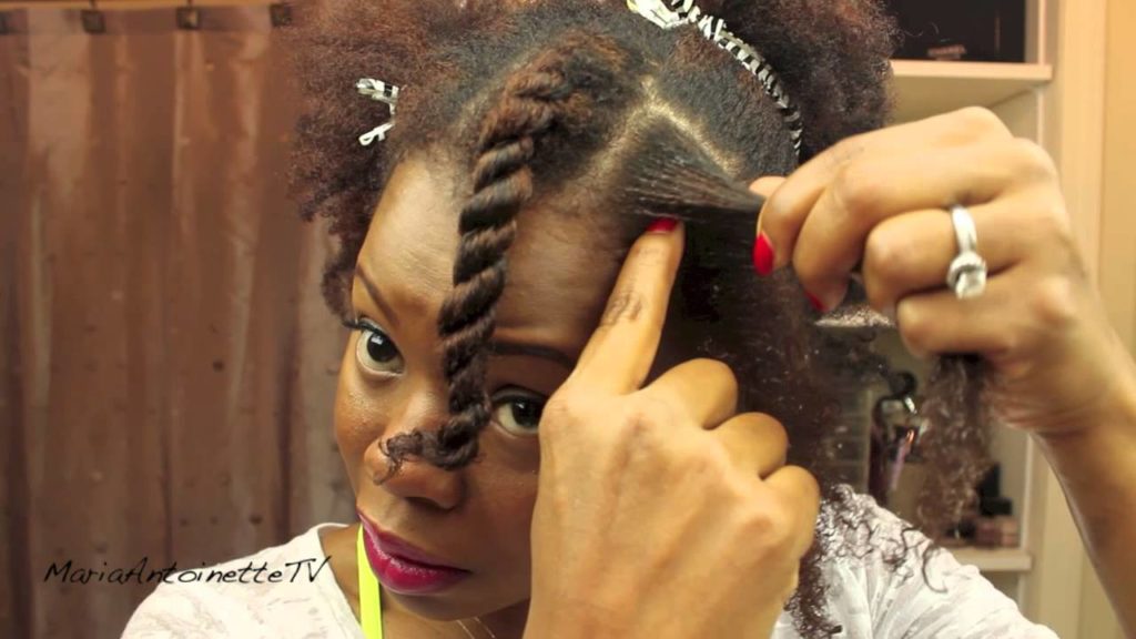 A Step By Step Tutorial On How to Flat Twist Natural Hair