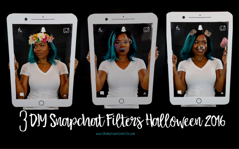 3 DIY Snapchat Filters & iPhone Halloween Costumes