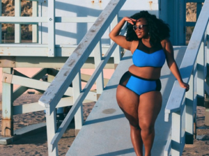black-plus-size-woman-swim-suit-cover-up-shirley-davis-the-maria-antoinette