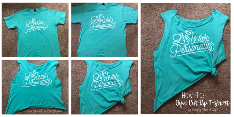 How To Transform An Old T-Shirt Into a Swagged Out New Gym Shirt - the ...