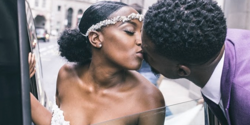 Here Comes the ‘Fro: Natural Hair Brides that Slayed their Wedding Styles