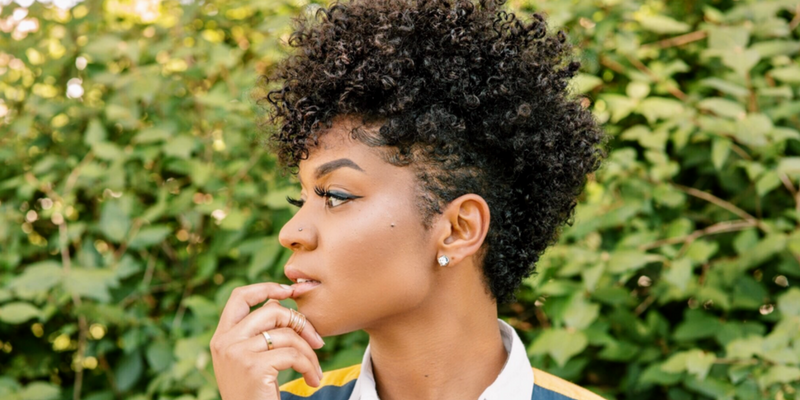 How I Keep My Tapered Cut Curls Poppin’ with a Simple Regimen