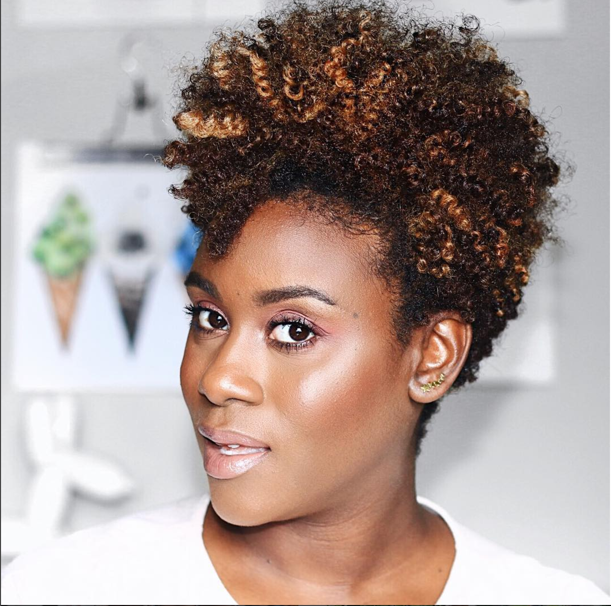 Natural Hairstyles For Short Type 4 Hair