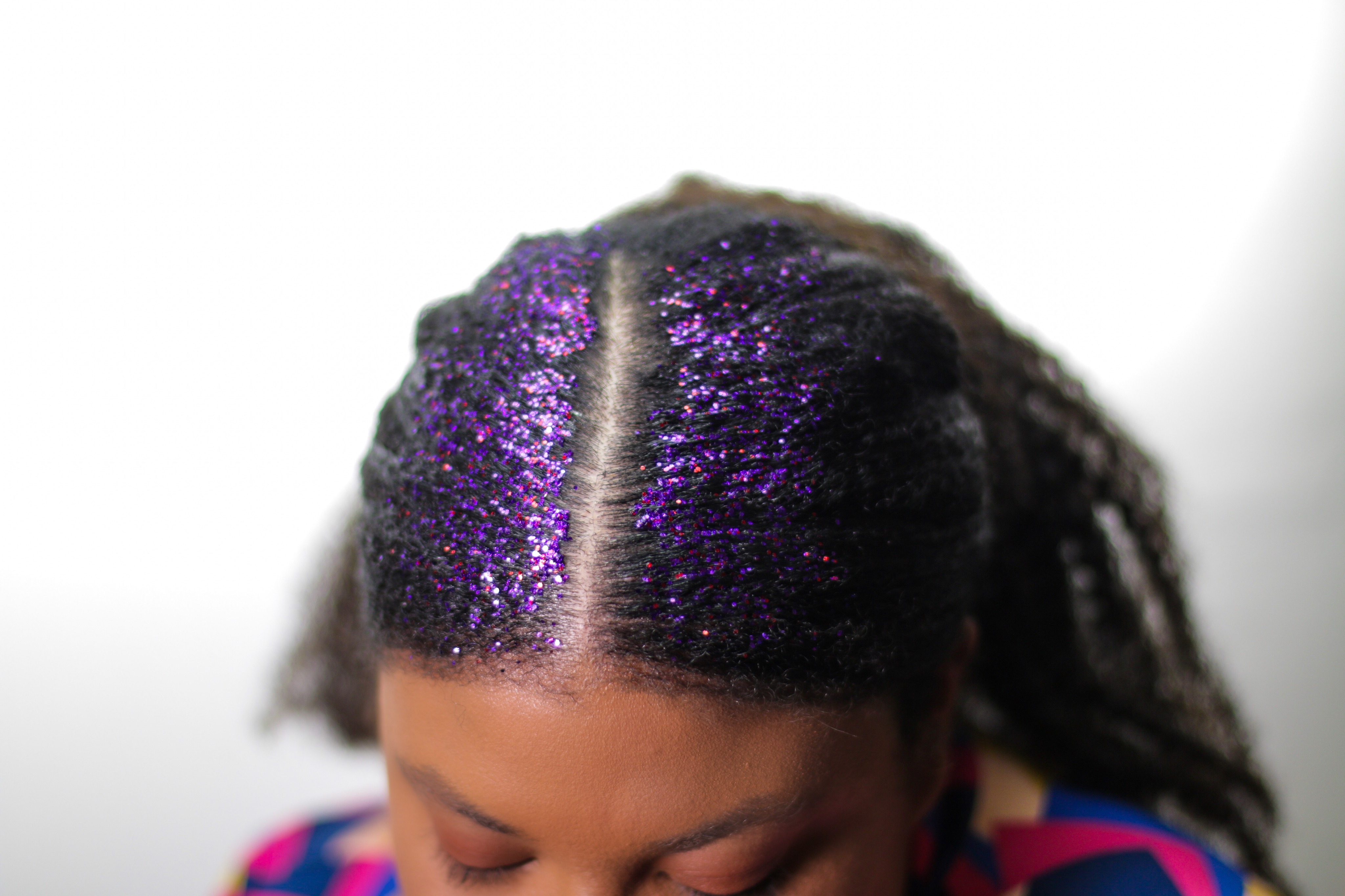 Give Your Hair Pop With This  Glitter Gel & Hair Styling Tutorial