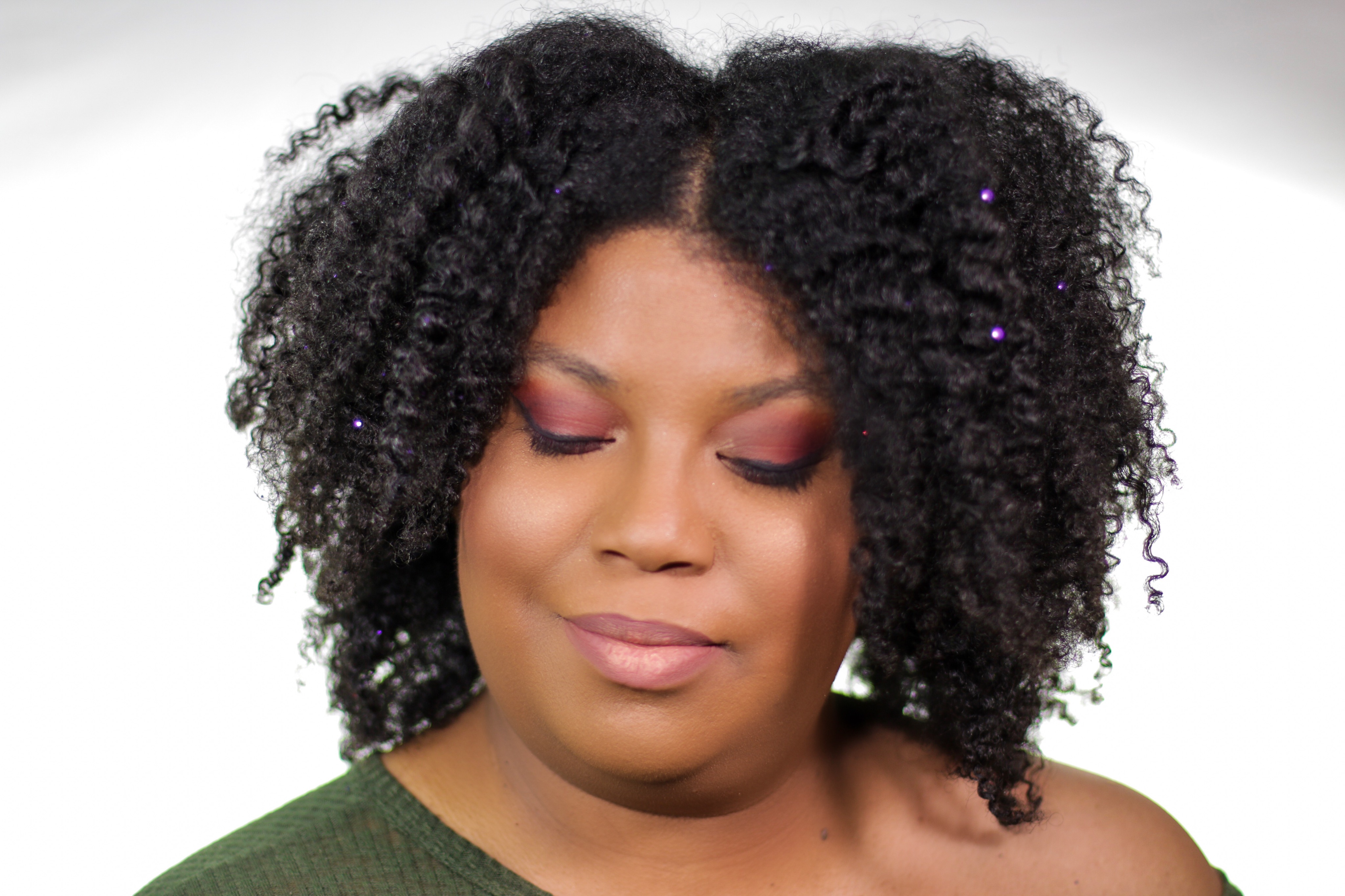 Give Your Hair Pop With This D.I.Y Glitter Gel & Hair Styling Tutorial