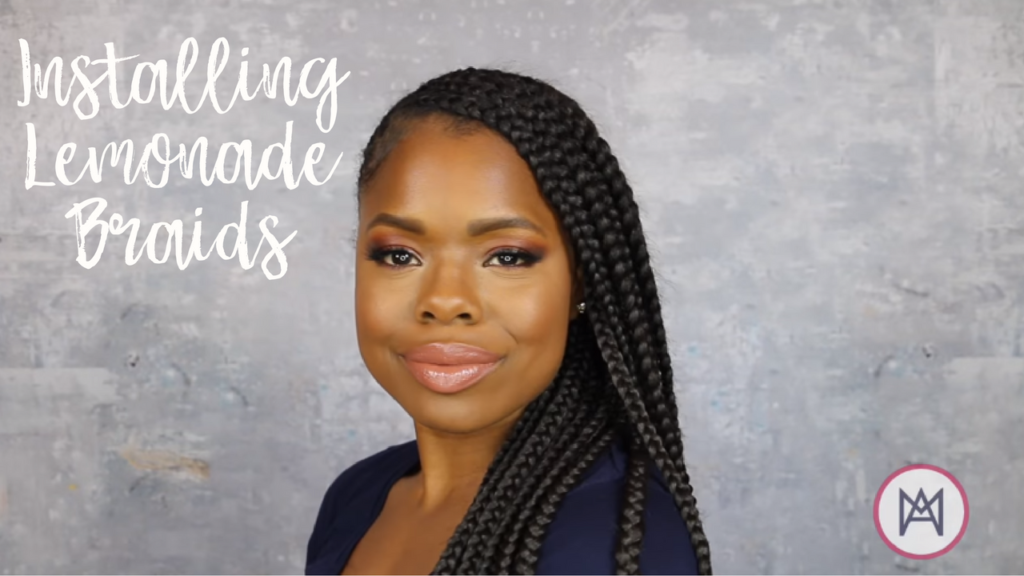Installing Lemonade Braids on Your Own Head + Pre and Post Scalp Care