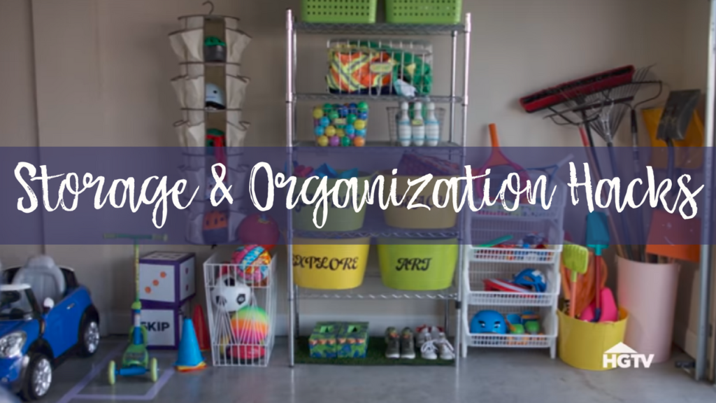 Backyard and Garage Storage and Organization Hacks!