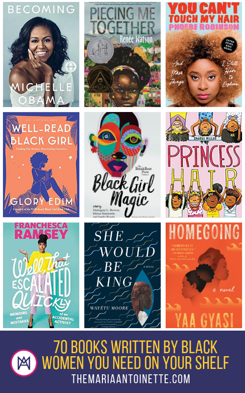 70 Books Written by Black Women You Need on Your Bookshelf