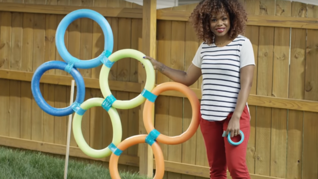 Create an Easy DIY Dollar Store Backyard Obstacle Course