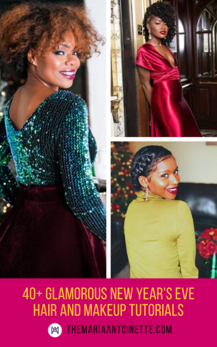 40 Glamorous New Years Eve Hair And Makeup Tutorials 
