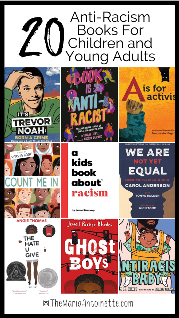 Anti-Racism Books For Children maria antoinette tmablog