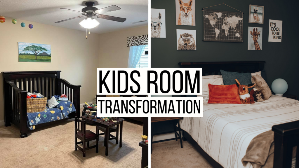 How I Transformed A Toddler Room Into A Big Kid Room – In Three Days!